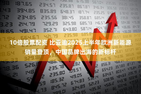 10倍股票配资 比亚迪2025上半年欧洲新能源销量登顶，中国品牌出海的新标杆